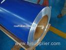 Blue Red Yellow Steel Coils , Prepainted Steel PPGI Coils