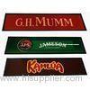 Custom Printed Natural Rubber Beer Bar Runner Mat For Promotion