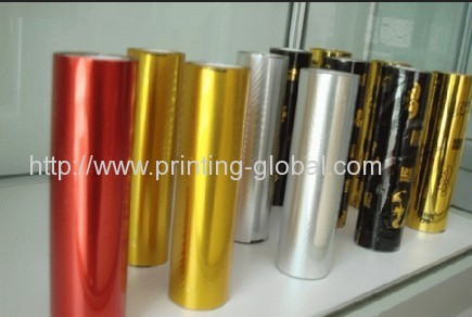 Thermal transfer film for plastic loudspeaker box shell