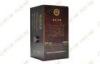 Custom Black Gold Foil Paper Cardboard Wine Box For Vsop Packing With Velvet