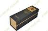 Luxury Book Shape Cardboard Wine Box , Recycled Paper Wine Bottle Boxes