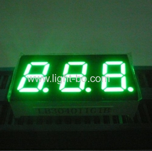 display led a segmento ultra rosso da 0,4" 3 digit a catodo comune per cruscotto