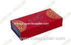Fancy Gift Cardboard Tea Box, Velvet Surface Custom Paper Packaging Boxes