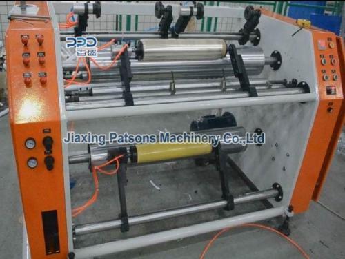 Cling wrap film perforating rewinding&slitting machine