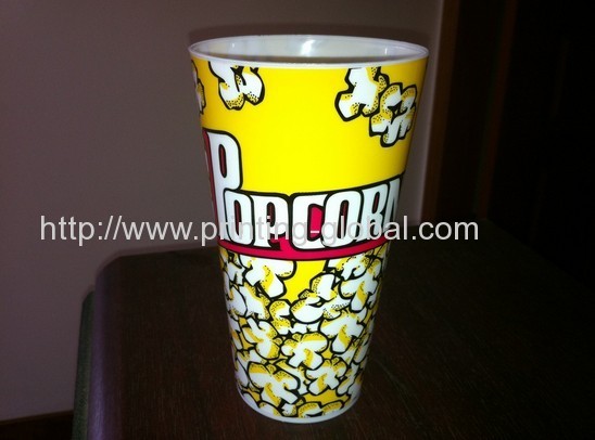 Hot stamping foil for plastic popcorn cup