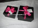 Black 1000gm Grey Board Jewellery Packaging Boxes For Girls Cover Lamination