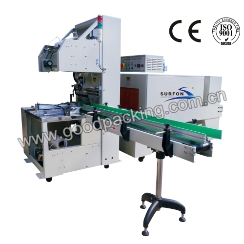 Tape Rolls Sleeve Sealer Shrink Packaging Machine