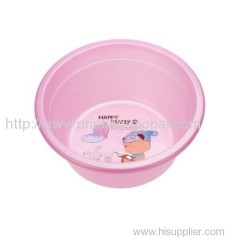 Hot stamping film for washing basin