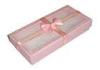 Bespoke Pink Wine Packaging Boxes With 1.0mm Paper Board + Coated Paper / Ribbon