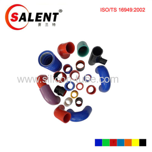 straight reducer rubber hose Bore 2.5inch&gt;2inch 63mm&gt;51mm Wall 5mm and length 76mm Color blue