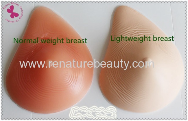 Nature Beauty lighter Model AS shape Light mastectomy breast prosthesis