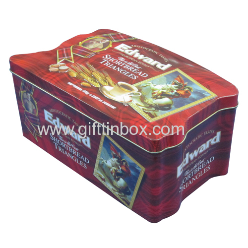 Featured biscuit tin box