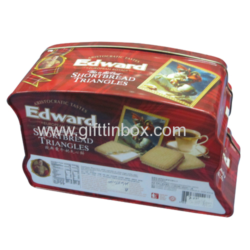 Featured biscuit tin box