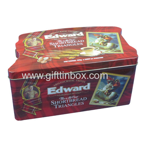 Featured biscuit tin box