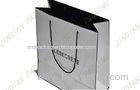 Delicate Printed Paper Shopping Bags, Coated Paper Clothes Packaging Bags