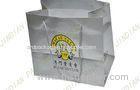 Promotional Gold Foil Printed Paper Shopping Bags For Gift Packaging
