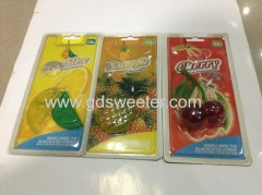 PVC fruits hanging air freshener