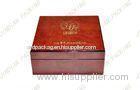 Fancy Gloss Painted Wooden Gift Boxes For Watch Jewelry Packaging With Silk Screen