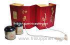 Logo Painted Tea Packaging Tin Boxes, Paint Tin Gift Boxes For Coffee