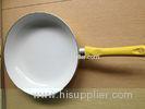 28cm White Ceramic Coating Stamped Fry Pan With Induction Bottom