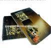 157gsm Art Paper + 1.5mm Grey Board Hardcover Book Printing , Foil Stamping / UV Coating