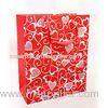 150gsm Craft Paper Gift Bags , Offset Printing For Valentine's Day 12.5 X 6 X 17cm