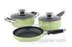 Aluminum Alloy 5 Pcs Non Stick Cookware Set With Induction Bottom