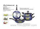 6 Pcs Nonstick Cookware Set , Aluminum Alloy Kitchen Cookware Sets