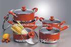 9 Pieces Nonstick Stamped Cookware Set With Shinning Bottom