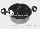 22cm Powder Coating Non Stick Sauce Pot With Induction Bottom