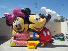 2014 Hot Sales Inflatable Mickey and Minnie Bouncer