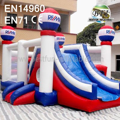 Backyard Inflatable Castle with Slides