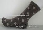 Fashion Angora Wool Cotton Socks , Thermal Wool Socks with Dots for Ladies