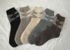 Winter Soft Cotton Wool Cycling Socks , Organic Cotton Socks for Adults