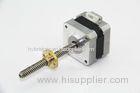 Hybrid 2 Phase Linear Nema 17 Stepper Motor , Nema 08 / 11 / 14 / 16 / 23 , Linear Motor Actuator