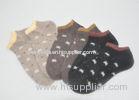 Warm Winter Angora Wool Socks , Jacquard Short Ankle Socks for Girls