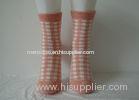Ladies Comfortable Angora Wool Socks , Knitted Socks Foot Length 22 - 29 CM