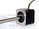 IP23 10W - 25W Micro Linear Stepping Motor For Industrial Machine With 4 / 6 Wire