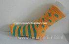 Soft Long Jacquard Ladies Cashmere Socks with Angora Wool for Spring