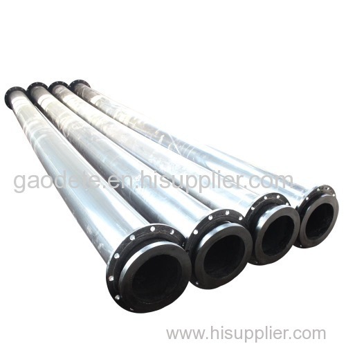 Large diameter HDPE pipe for water and oil