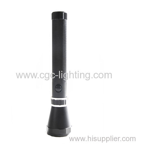 Aluminum rechargeable dry battery flash light