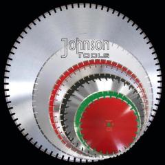 Laser welded saw blade for concrete