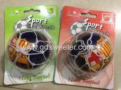 FCB /REAL MADRID/CHELSEA/LIVERPOOL/MAN U/ARSNAL ball hanging air freshener