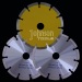 150mm Diamond laser saw blade for concrete