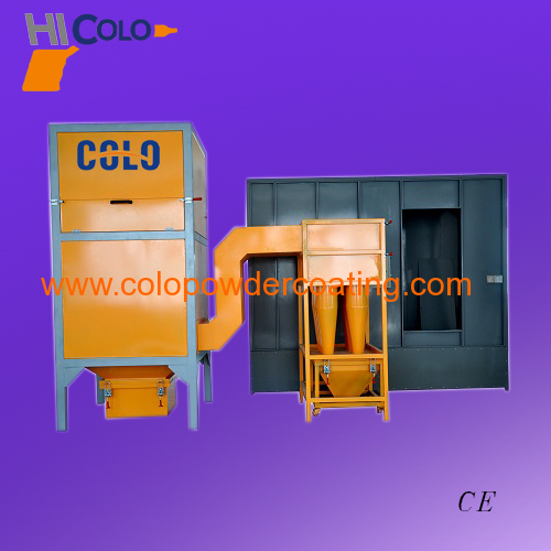 powder coating booth system