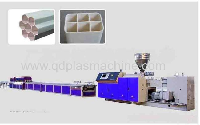 Max output 120kg/h PVC multi-hole pipe extrusion machine plastic machine
