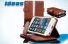 Wallet Apple iPhone Leather Cases Stand Cover