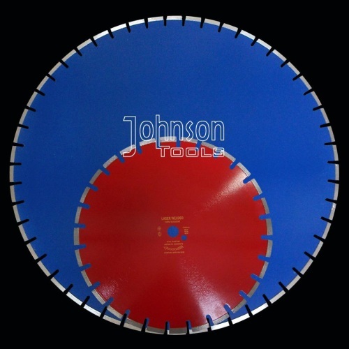 laser welded saw blade for green concrete: middle size