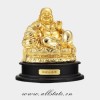 Vivid Buddha Brass Sculpture
