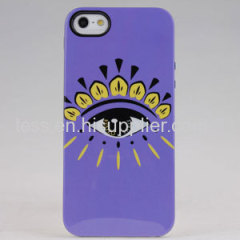 2013 NEW Fashion Kenzo Hard Plastic phone Case Cover for iPhone 5 5s with eye desgin-light purple